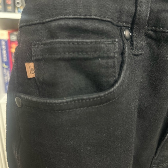 Judy Blue Black High Rise Tummy Control Flare Overalls SZ XL - Picture 6 of 11